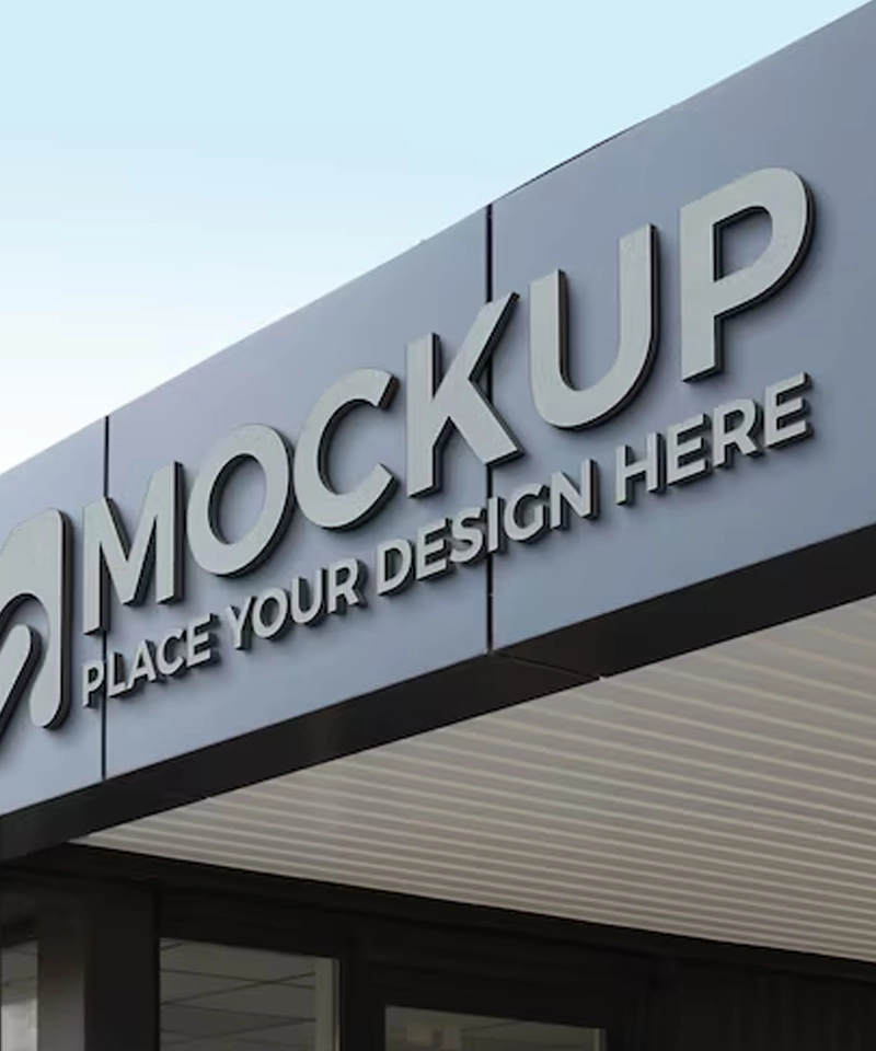 3D Commercial Sign Boards